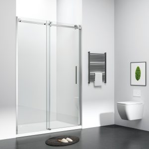 D32CH Chrome Frameless Shower Door