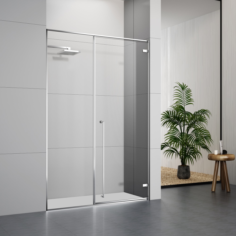 D62CH Frameless Shower Door With Hinge Door