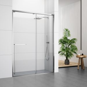 GD323CH  Minimalist Design Shower Doors With Single Sliding door