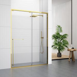 GD323GD Minimalist Design Shower Doors With Single Sliding door