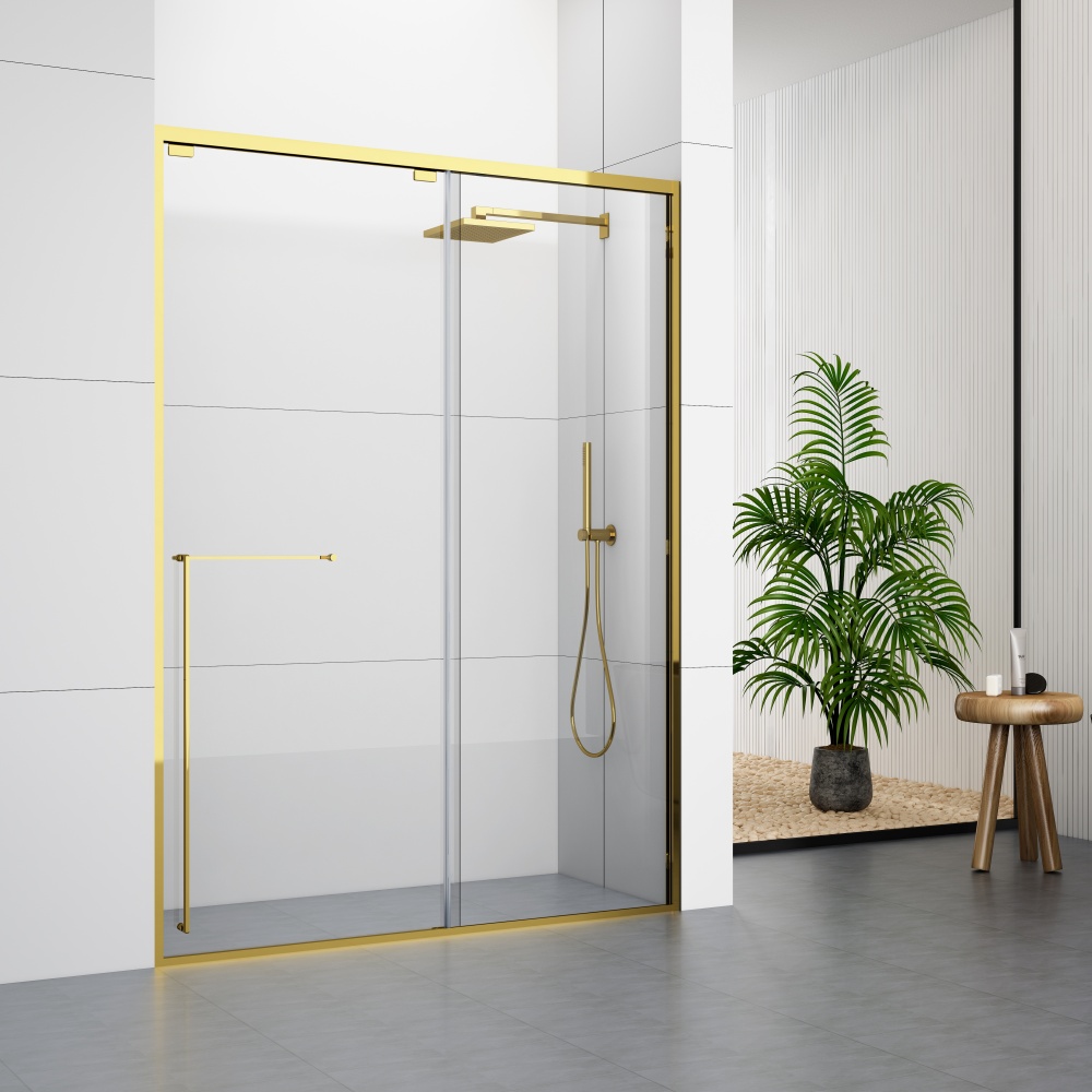 GD323GD Minimalist Design Shower Doors With Single Sliding door