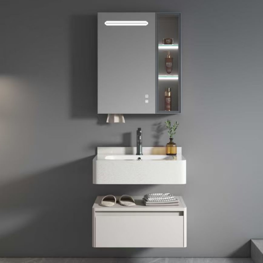 MG-207  600mm/700mm 304 Stainless Steel Bathroom Vanity