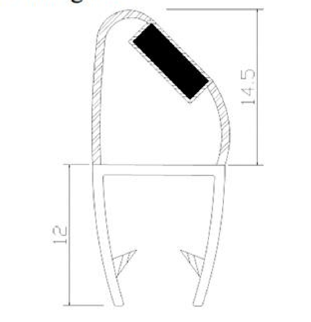 MG-308GA Magnetic Seal Strip - Image 2